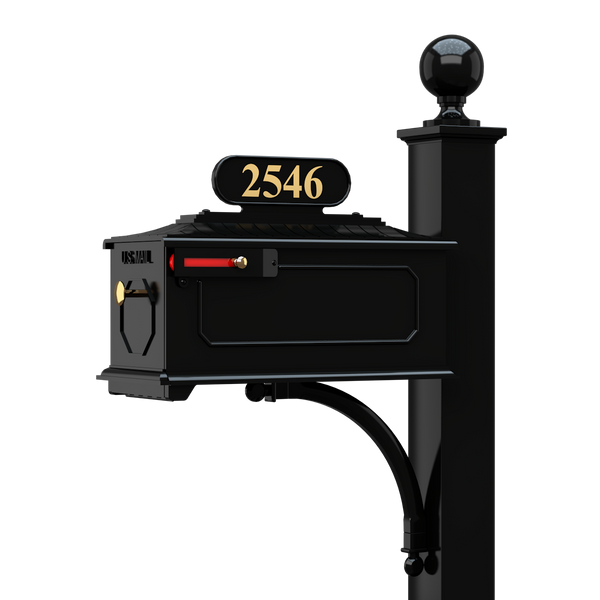 Waterside - Lakeside MB (2" Gold Vinyl Numbers)