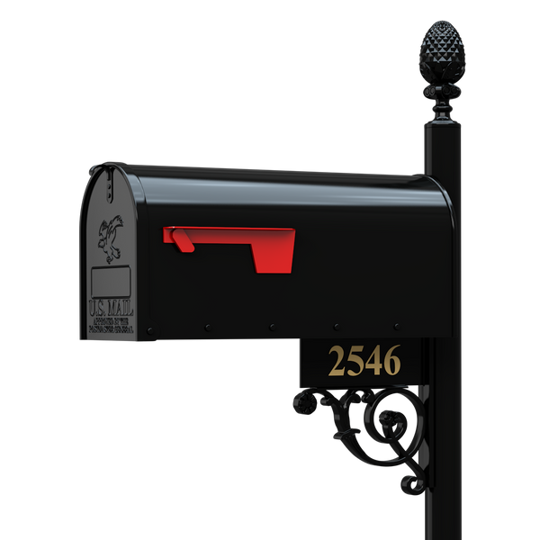 Essex Mailbox System with Large Mailbox
