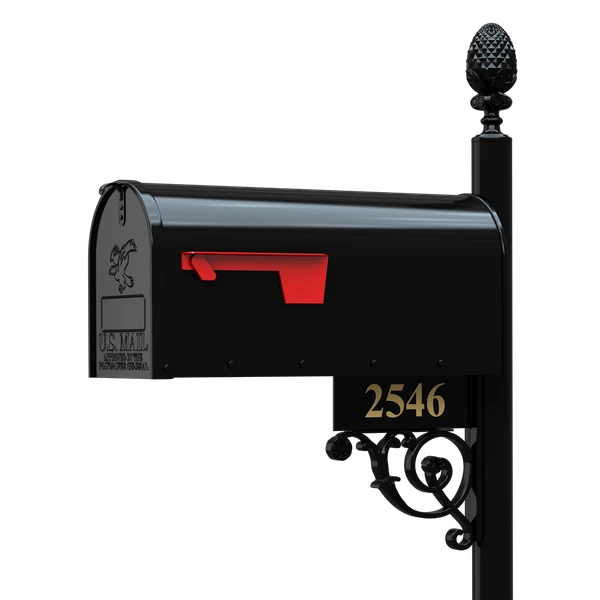 Essex Mailbox System with Large Mailbox