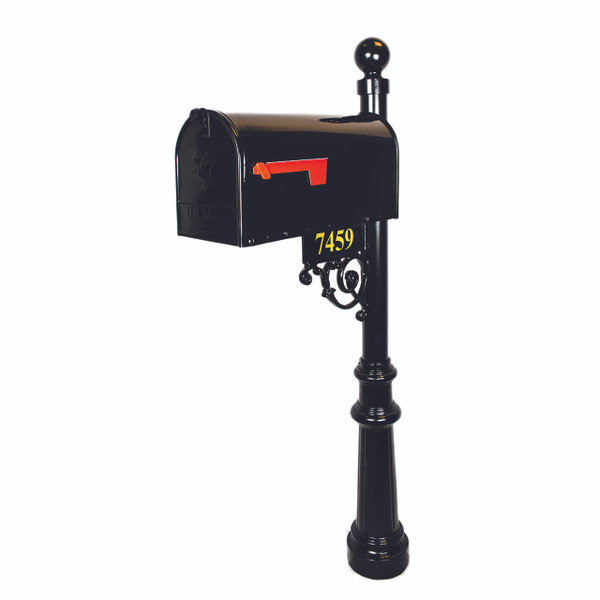 Regency Large Mailbox System ,3" Gold Vinyl Numbers