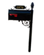 Shelburne - Custom Charleston Mailbox System (Standard MB,no base,  2" Gold Vinyl)