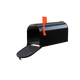 Longview Lanier Standard Size Black Mailbox