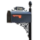 Cheswyck - Oak Mailbox System (Standard, Plate 1, 2" Brass)