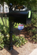 Baldwin Farms - Charleston Estate Mailbox System (Large MB, Ball Finial, 3” Pole, 3” Charleston Base, Plate 1, 2” Gold Numbers - TNR) Baldwin Farms - Charleston Estate Mailbox System (Large MB, Ball Finial, 3” Pole, 3” Charleston Base, Plate 1, 2” Gold Numbers - TNR)