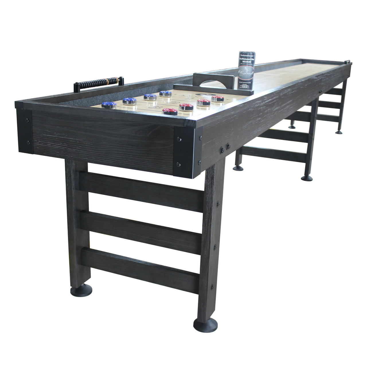 simcraft スケートボード型テーブル Saybrook Midnight Shuffleboard Table - Playcraft