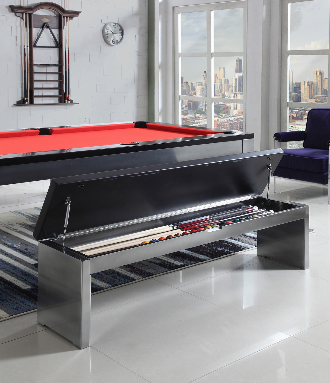 ③エンドテーブル　 macomoco Mooreco Modular Conference Table - Trapezoid - 58
