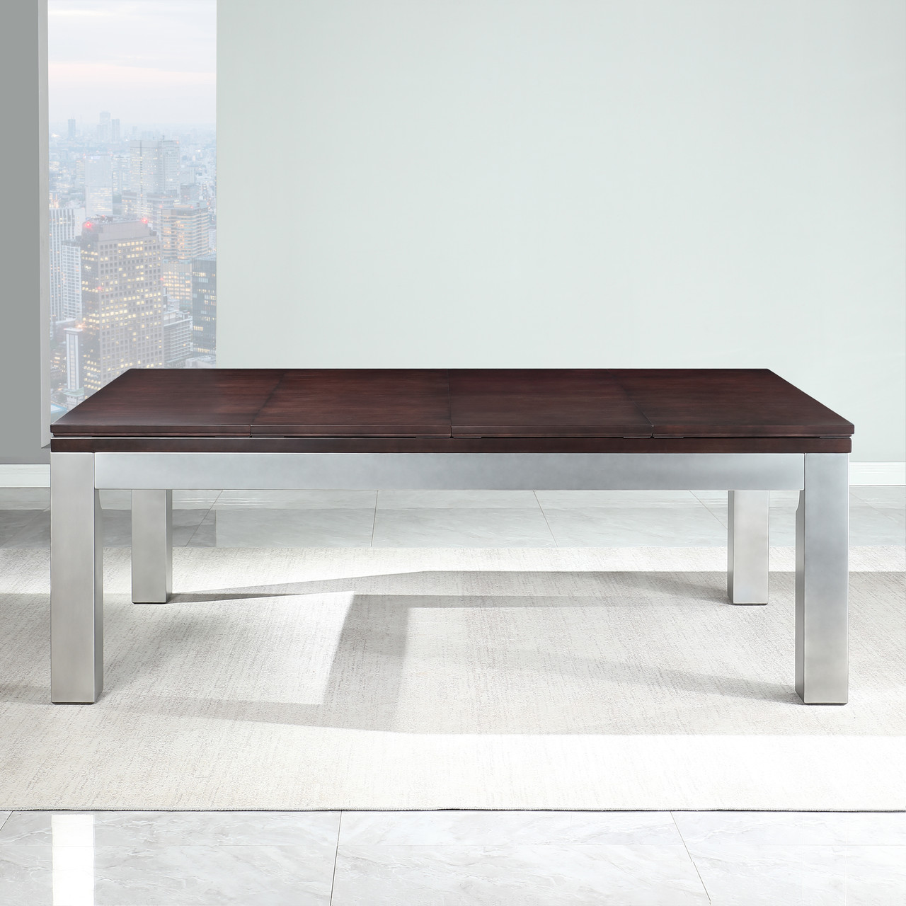 ビリヤード Icelake Genoa 7' and 8' Slate Pool Table with Dining Top - Playcraft