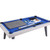 Santorini 82" Outdoor Slate Pool Table with Dining Top and Ping Pong