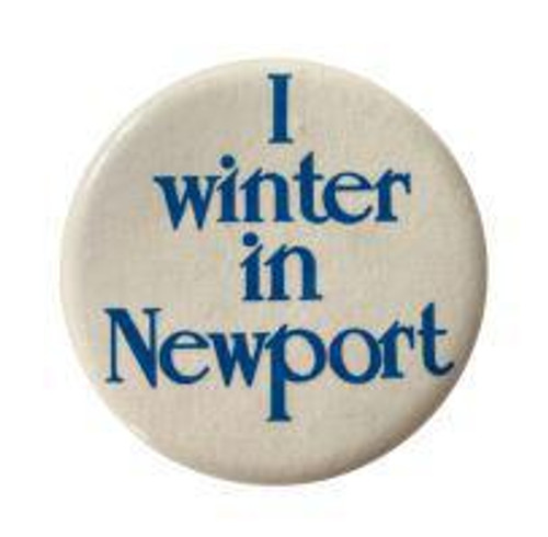 I Winter in Newport Button
