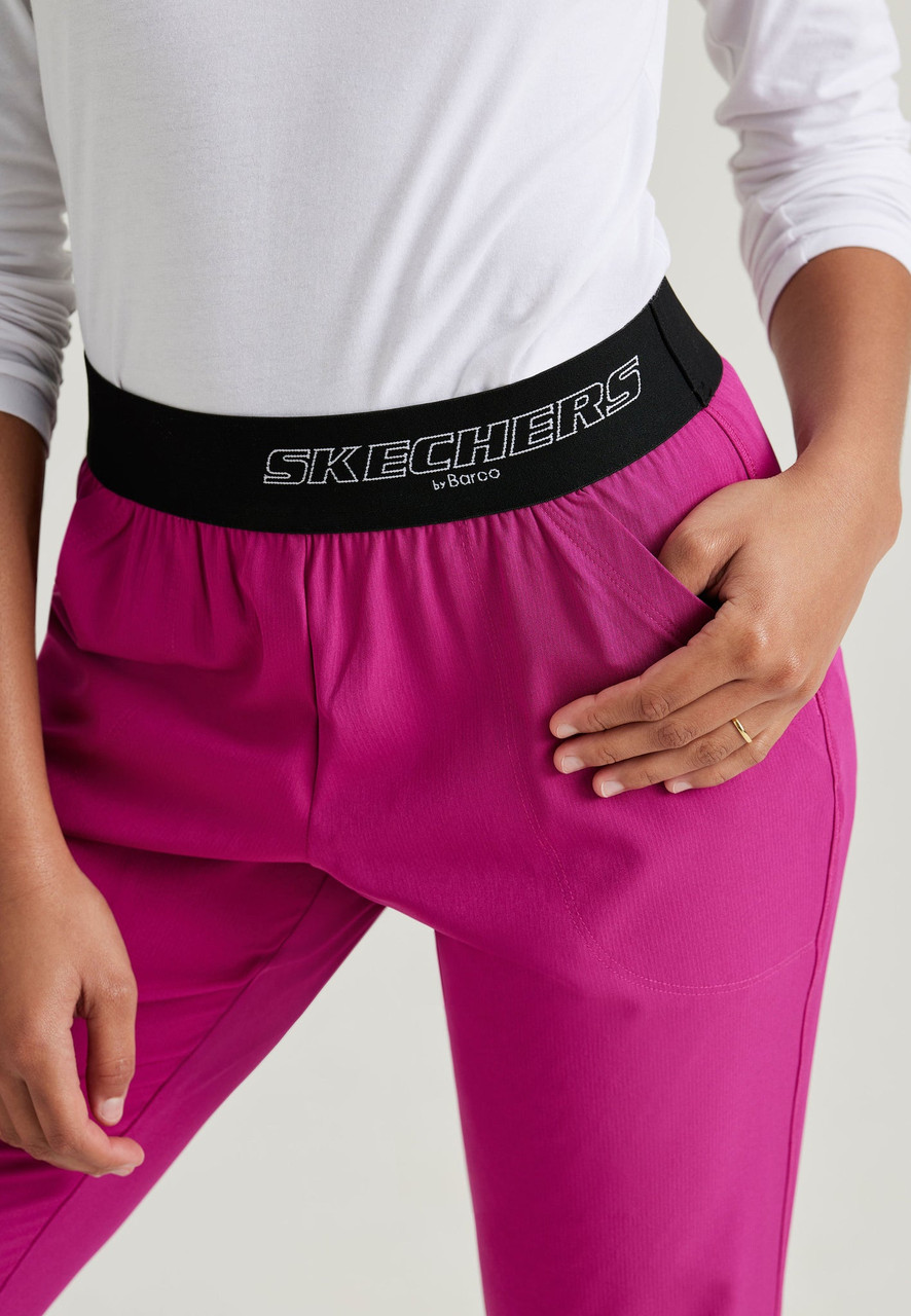 Skechers Vitality 3 Pocket Logo Waist Scrub Pants - Everything Uniforms