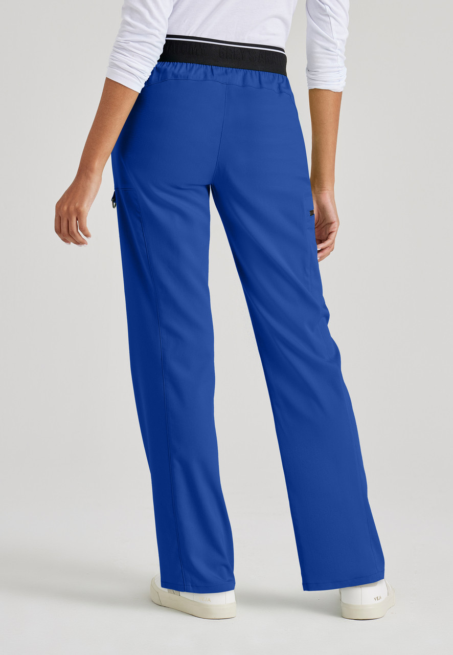 フィットネスボトムス AMBUSH Women Pants BWCH008F23FLE001 4600 Blue GRSP500 Grey's Anatomy Spandex Stretch Women's Kim Scrub