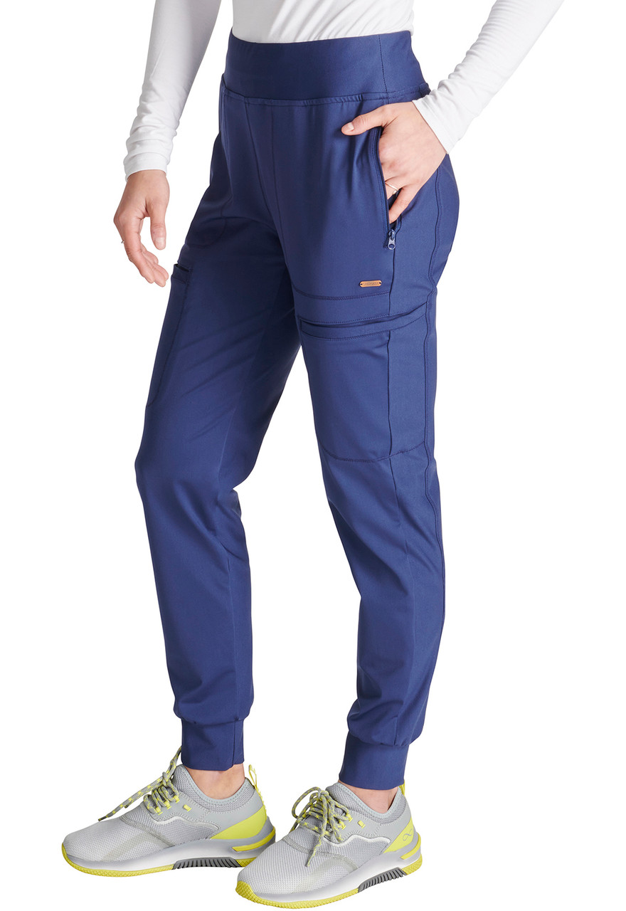 Cherokee Atmos Women's 5-Pocket STRETCH Coolmax Textured