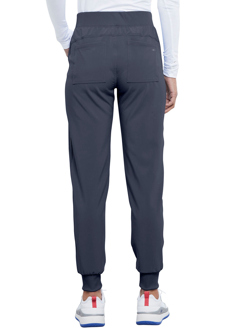 Cherokee Allura CKA190 Women's Elastic Waist Jogger Scrub Pants