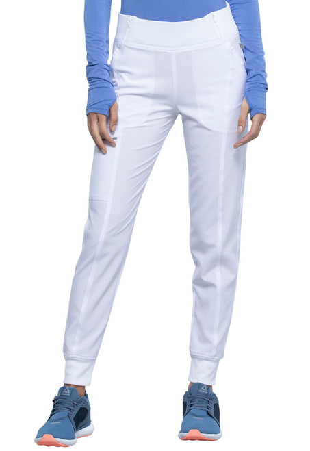 Cherokee Allura Mid Rise Tapered Leg Drawstring Pant