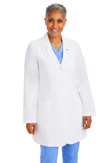 Healing Hands White Coat 5101 The Modernist Fiona Women's Lab Coat | Women's Lab Coats Front Image