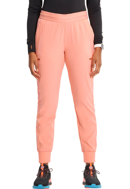 Cherokee Infinity GNR8 IN122A Women's Mid Rise Joggers Front
