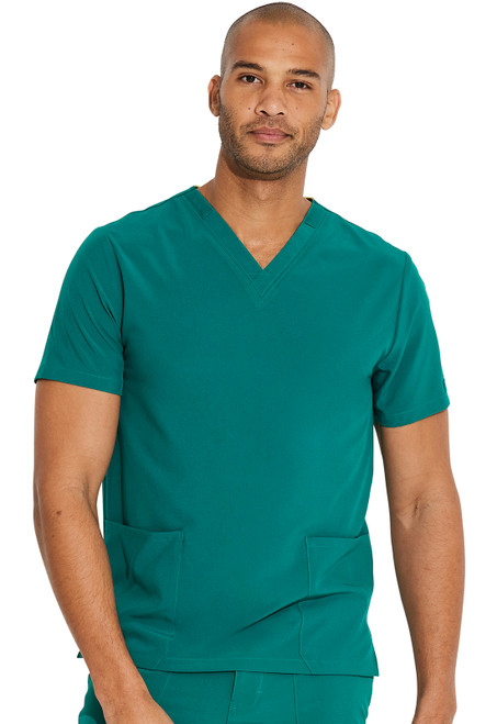 Dickies EDS Essentials DK619 Unisex V-Neck Scrub Top | Men's Tops