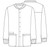 Workwear Professionals WW360 Men's Warm-up Scrub Jacket Line Art
