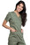 Workwear Revolution WW610 Women's Mock Wrap Scrub Top Right