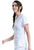 Cherokee Infinity CK623A Women's V-Neck Scrub Top Left