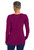 Healing Hands Purple Label 5051 Mackenize Scrub Layer | Women's Scrub Tops Back Image