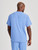 Skechers SK0112 Men's Structure V-Neck Scrub Top by Barco Back Image