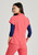 Barco Unify BUT163 Women's Mission 1 Pocket Scrub Top Back Image