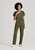 GRST001 Grey's Anatomy Spandex Stretch Women's Kim V-Neck Scrub Top By Barco Model 1 Image