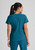 GRST011 Grey's Anatomy Spandex Stretch Women's Emma Scrub Top By Barco Back Image