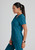 GRST011 Grey's Anatomy Spandex Stretch Women's Emma Scrub Top By Barco Side 1 Image