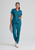 GRST011 Grey's Anatomy Spandex Stretch Women's Emma Scrub Top By Barco Model 1 Image