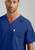 GRST079 Grey's Anatomy Spandex Stretch Men's Murphy Scrub Top By Barco Detail Image