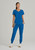 GRST124 Grey's Anatomy Spandex Stretch Women's Carly Scrub Top By Barco Model 1 Image