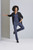 GRSW873 Grey's Anatomy Spandex Stretch Women's Gianna Scrub Jacket By Barco Model 2 Image