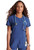 Cherokee CK748A Women's Tuckable V-Neck Scrub Top - Detail Image