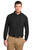 Port Authority Silk Touch Men's K500LS Long Sleeve Polo Shirt Model Image Front