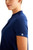 Healing Hands HH Works HH650 Women's Macy Scrub Top with 1 Pocekt + 4 Way Stretch Side Detail Image