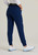 Skechers Vitality SKP559 Women's Electra Five Pocket Mid Rise Jogger Scrub Pants Back Image