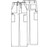 Dickies EDS Essentials DK015 Men's Natural Rise Drawstring Scrub Pants | Men's Pants