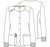 Dickies EDS Essentials DK305 Snap Front Scrub Jacket | Women's Jackets