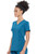 Cherokee Allura CKA684 Women's V-Neck Scrub Top with Zipper Pocket - Right