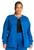 Workwear Revolution WW310 Women's Snap Front Warm-up Scrub Jacket Open