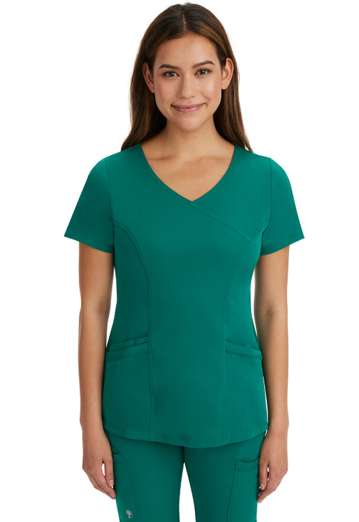 Healing Hands HH Works 2525 Madison Scrub Top | Women's Scrub Tops Front Image