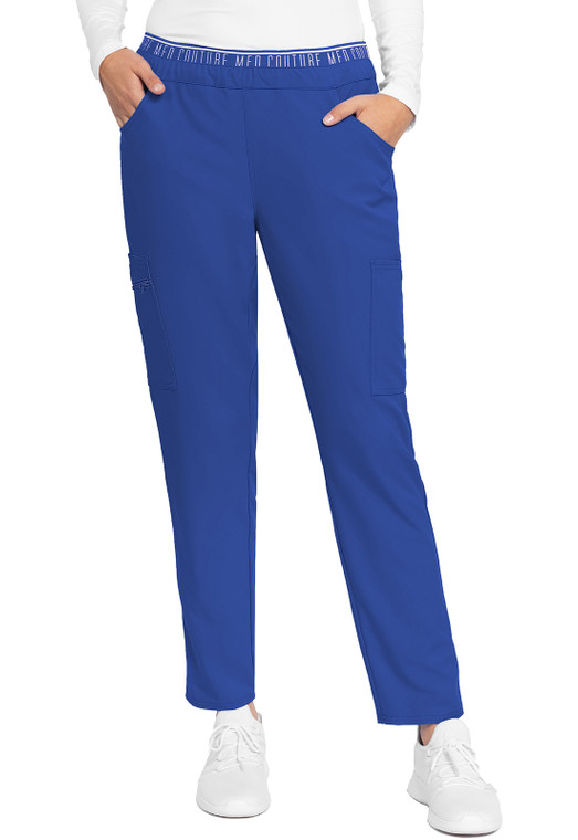 Insight MC009 Mid-rise Tapered Leg Pull-on Scrub Pants Front Image