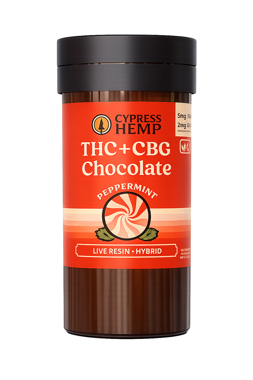 Cypress Hemp 10mg THC+ Chocolates - Greener Things Dispensary