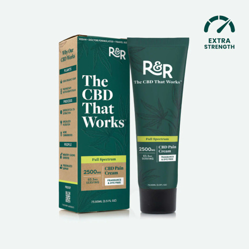 R+R Full Spectrum CBD Pain Cream 2500mg