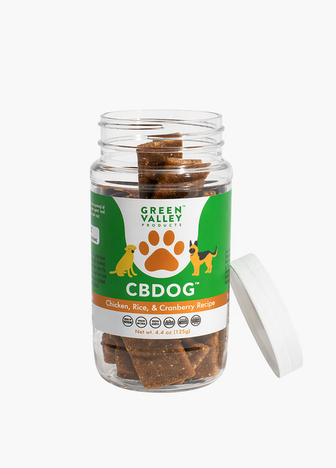 Green Valley CBDog Treats Chicken and Rice