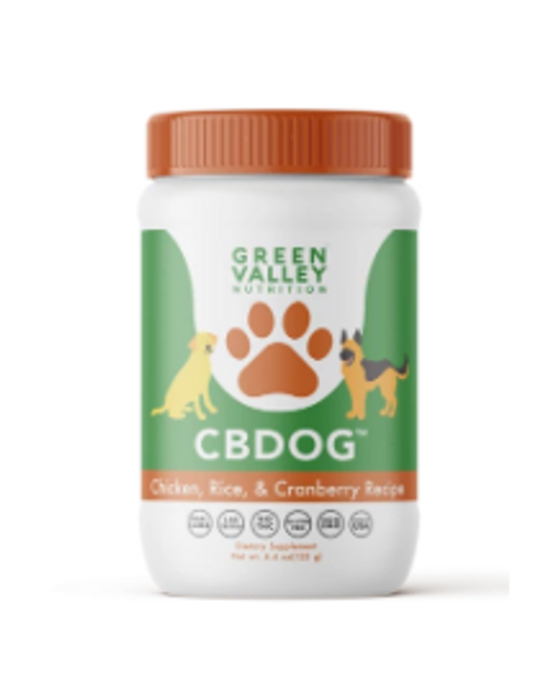 Green Valley Nutrition CBDog Treats Soft Pack