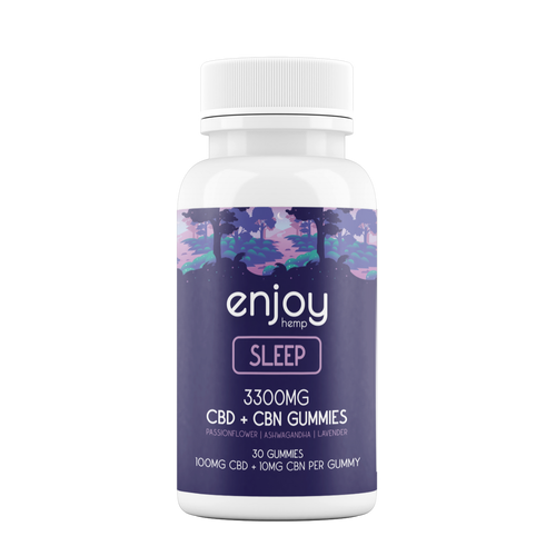 Enjoy Hemp Sleep CBN Gummies 3300 mg