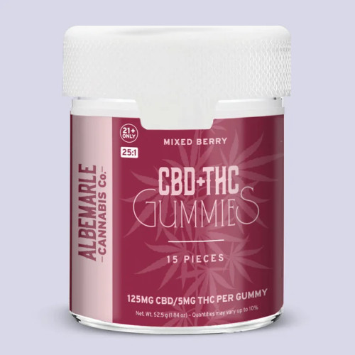 ACC 25:1 CBD/THC Gummies